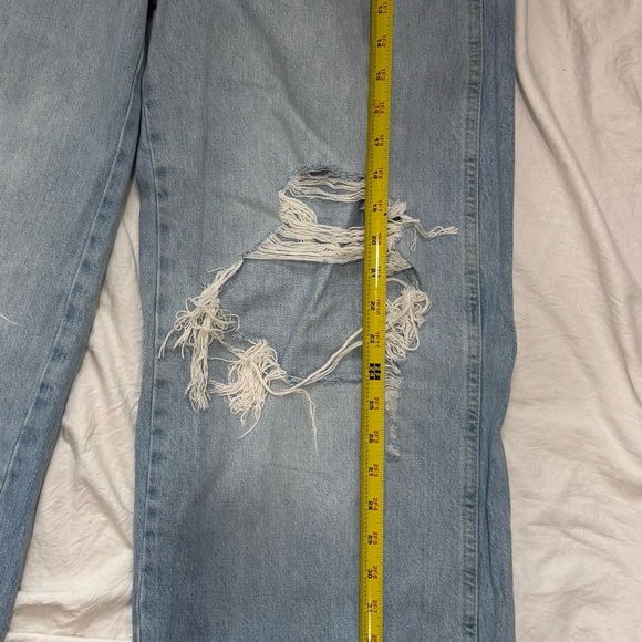 Urban Outfitters Blue Flare Wide Leg Jeans - Picture 7 of 14